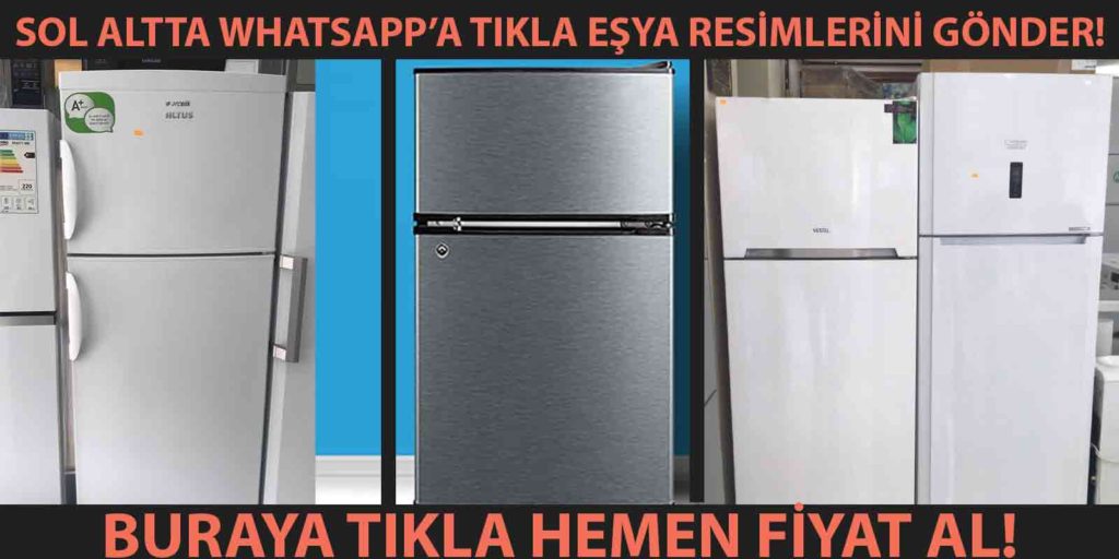 ikinci el buzdolabı alan yerler