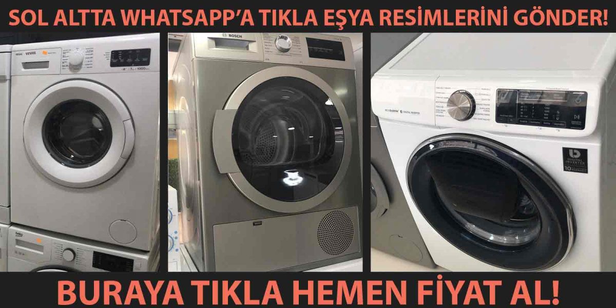 ikinci el çamaşır makinesi alanlar
